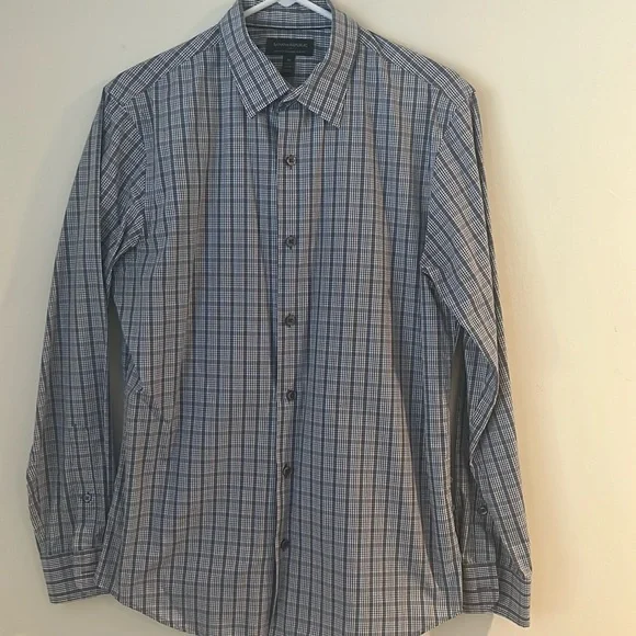 Banana Republic | Shirts | Banana Republic Dress Shirt Noniron Tailored Slim  Fit Size M 515 12 3334 | Poshmark